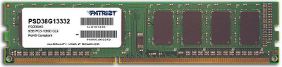 Memorie Patriot Signature, DDR3, 8 GB, 1333 MHz, CL9, PSD38G13332