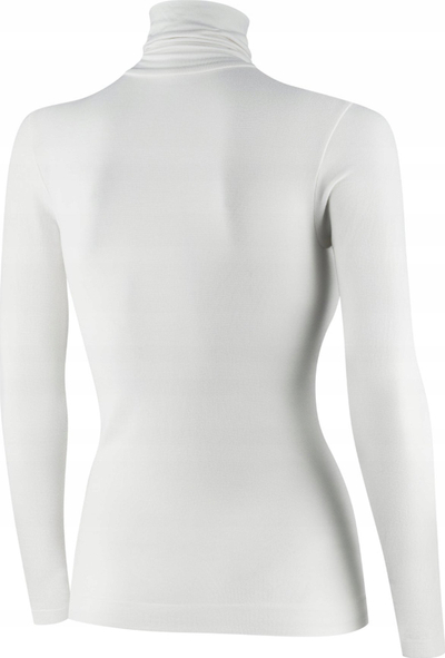 Bluze me mëngë të gjata BRUBECK Comfort Merino për gra, termoaktive, jakë golf, ngjyrë krem