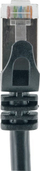 Мрежен кабел Schwaiger CAT6, S/FTP, 2.5m, црн