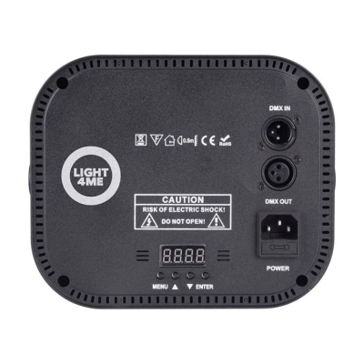 Dritë disko Light4Me Multiphase, efekt LED 5 në 1, me DMX edhe telekomandë, e zezë