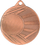 Medalje çeliku me vend për insert, 50mm, hapje 25mm, kafe