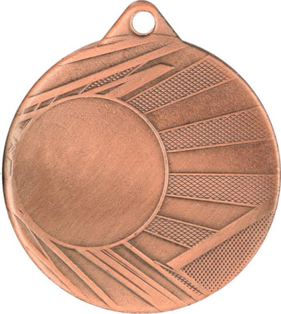 Medalje çeliku me vend për insert, 50mm, hapje 25mm, kafe