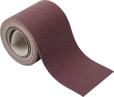 Letër gërryese në rul Wolfcraft 93mm x 4m, granulim 180, me kapje me velur