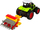 Traktor lodër me telekomandë Leantoys, R/C 1:16, me baler, i gjelbër