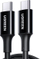 Kabllo USB Ugreen US300, USB-C në USB-C, 1m, 100W, e zezë
