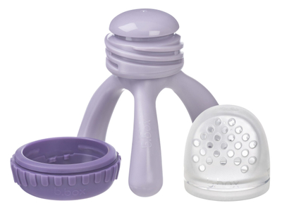 Ushqyes frutash silikoni b.box Fresh Food Feeder, me kapak, për bebe, lejla