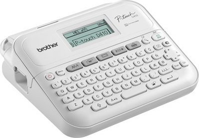 Printer etiketash Brother për PC, lidhje me kompjuter, kompakt, i bardhë