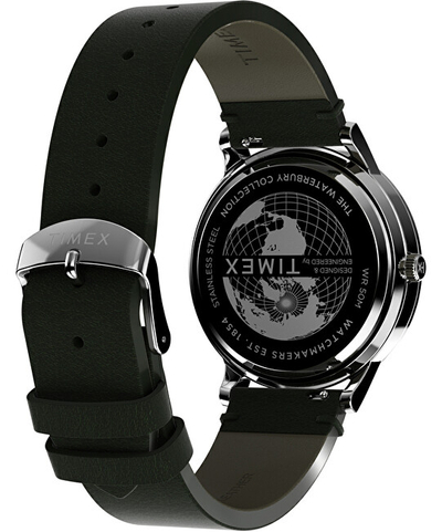 Orë për meshkuj Timex The Waterbury TW2W50500UK, e zezë