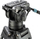 Tripod video Fotopro DV-3A, alumini, kokë fluide 360°, i zi