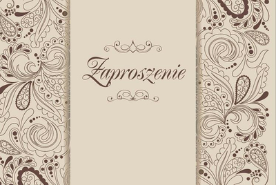 Set ftesash Trend Invitation ZT16, 10 copë, me zarf