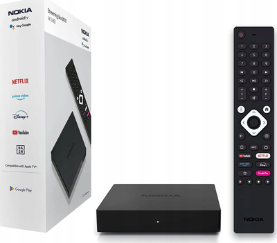 Box TV Nokia Streaming Box 8010, Android TV, 4K UHD, i zi