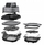 Fritezë me ajër Teesa Glass Air Fryer TSA8090, 1500W, 4L + 1.5L, e zezë