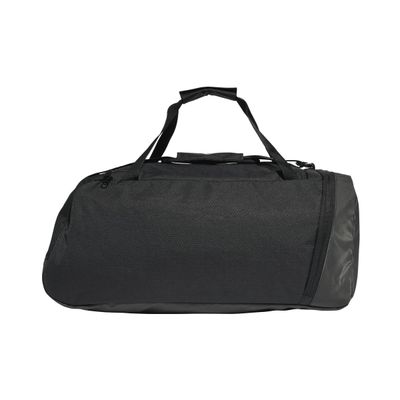 Çantë sportive adidas Essentials 3 Stripes Duffel Bag M IP9863, 51L, poliester i ricikluar, e zezë