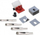Set frezash diamanti Rubi EASY GRES, 6mm 8mm 10mm, për qeramikë dhe mermer