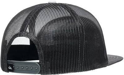 Kapelë për meshkuj Quiksilver Oasis Trucker, e bardhë/hirtë