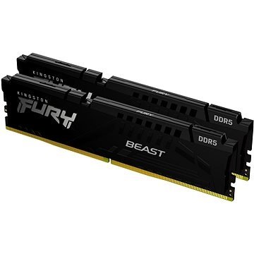 Memorie RAM Kingston FURY Beast, 16GB DDR5, 6000MT/s CL30, kit 2