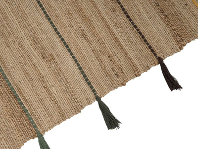 Tapet jute Rauta Jute Area Rug, 140 x 200 cm, bezh