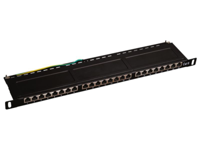 Patch panel Alantec Optimum STP Cat.6, 24 porta, 0.5U, metalik