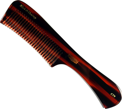 Krehër flokësh Uppercut Deluxe Styling Comb Tortoise, plastik, kafe