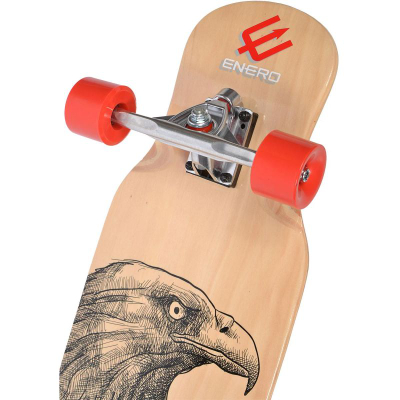 Longboard Enero Eagle, 105 cm, rrota PU, shumëngjyrëshe