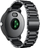 Rrip çeliku për orë Garmin Vivoactive 3, inox, i rregullueshëm, i zi