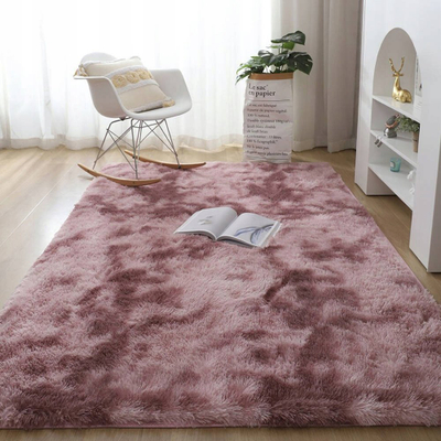 Tapet Strado Ombre Shaggy 200x260 cm, antirrëshqitës, lejla rozë