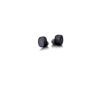 Kufje wireless in-ear Lenco EPB-440, Bluetooth, Micro-USB, të zeza