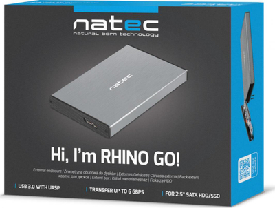 USB 3.0 SZARA (NKZ-1281)  RHINO GO SATA 2.5"