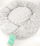 Shtrat për qen Best Friends by Sheri Calming Donut, 36", deri 45 kg, gri