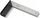 Shabllon këndi Hultafors V 25 Professional, 25cm, çelik inox, i zi