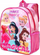 Çantë shpine për kalamaj Disney Princess, me licencë zyrtare, xhep anësor me rrjetë, shumëngjyrëshe