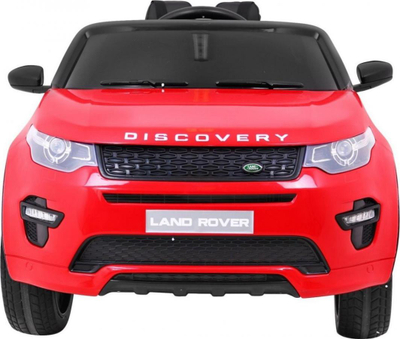 Veture elektrike për fëmijë Land Rover Discovery, 2x35W, rrota EVA, me telekomandë, e kuqe