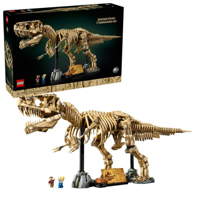 Set LEGO Jurassic World Dinosaur Fossils T. rex 76968, 3145 pjesë, për të rritur, shumëngjyrësh