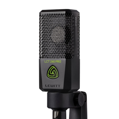 Mikrofon kondensator Lewitt LCT 240 Pro, për studio, i zi