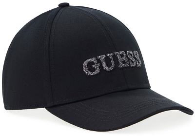 Kapele bejsbolli për femra Guess AW5474COT01, pambuk, e zezë