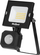Reflektor LED Rebel, 20W, sensor zmbrëmjeje dhe lëvizjeje, 6500K, i zi