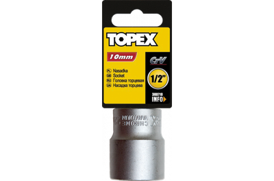 Çelës tubolar Topex 38D730, 1/2", 30mm, 6-këndor