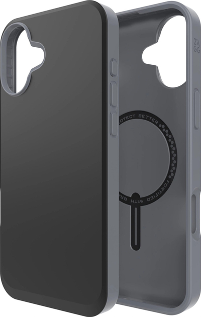 Mbulesë ZAGG SoHo Snap për iPhone 16 Plus, e fortë hard shell, MagSafe, e zezë