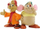 Figurina Bullyland Gus edhe Jaq, set personazhesh Disney, shumëngjyrëshe