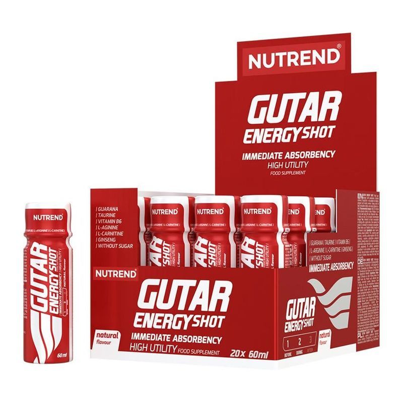 Gutar Energy Shot 20x60ml Natyral