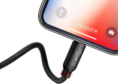 Kabllo USB 3n1 Baseus USB 3.5A , e zezë