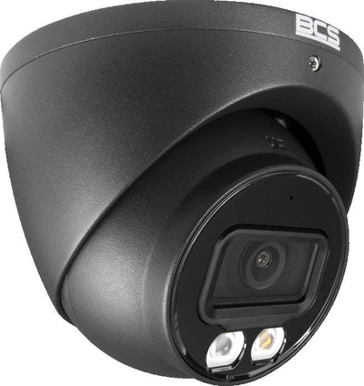 Kamerë kupolë IP BCS BCS-L-EIP15FCR3L3-Ai1-G, 5MP, lentë 2.8mm, IP67, e bardhë