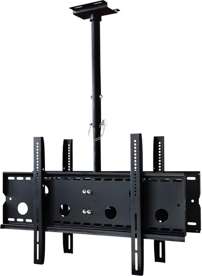Таванска држачка за телевизор Арт AR-21D, 30"-65", метална, црна