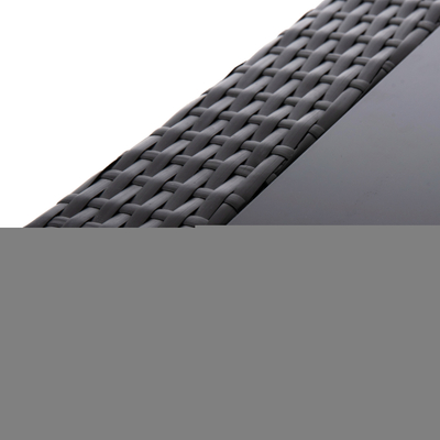 Set mobilje kopshti Hm Thore HM5978, 4 pjesë, ratan sintetik, antracit me bezhë