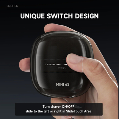 Rroje elektrike ENCHEN Shaver, rotary, IPX7, e zezë
