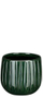 Vazo me lule Mica Flowerpot Pablo 1138280, qeramike, Ø14 cm, jeshile e errët