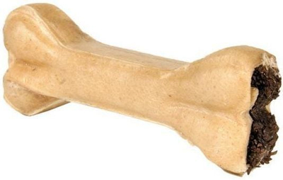 Shpërblim kockë për qen Trixie Stuffed Bone Tripe, 170g, 21cm, natyrale