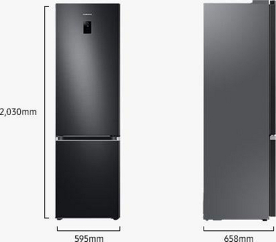 Frigorifer Samsung RB38T674EB1, 203 cm, i hirtë