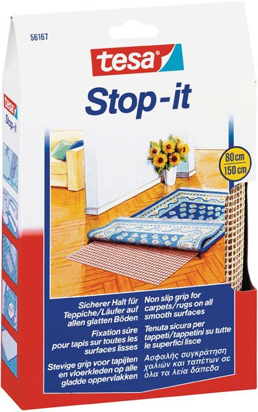 Tapet kundër rrëshqitjes Tesa Stop-it 56167, 80cm x 1.5m, transparent