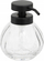 Dozator për sapun të lëngshëm 5five Simply Smart DISP, qelq, 350 ml, i zi